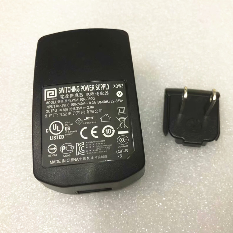 Original Fitted USB Fast Charger Pin Removable 5V2A 5 35V2A suitable for flying macro Phohong Android