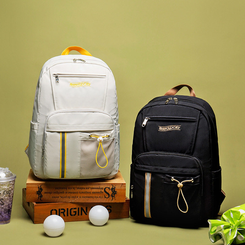 Junior high school backpack primary school students college students schoolbag large capacity decompression wear-resistant backpack male fourth and sixth grade backpack