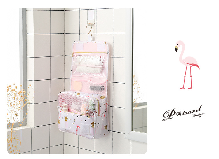 Kinh doanh du lịch nhỏ rửa túi nữ không thấm nước cầm tay dung lượng lớn túi mỹ phẩm đa chức năng lưu trữ túi du lịch - Rửa sạch / Chăm sóc vật tư túi nhựa trong suốt đựng mỹ phẩm