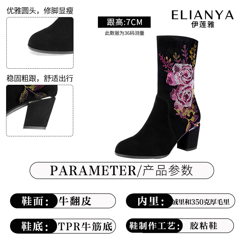 Bottes hiver pour femme en TPR  - Ref 3246900 Image 5
