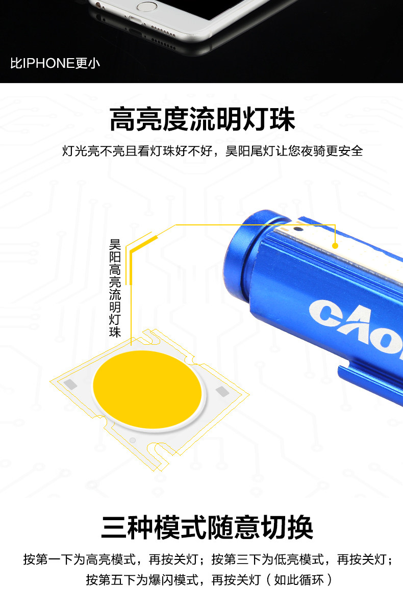 Eclairage pour vélo BASECAMP - Taillights - Ref 2400608 Image 14