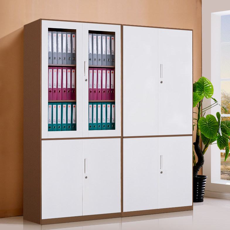 Usd 137 54 Office Filing Cabinet Steel Iron Material File Cabinet Storage Locker Low Cabinet Glass Bookcase Small Cabinet With Lock Wholesale From China Online Shopping Buy Asian Products Online From