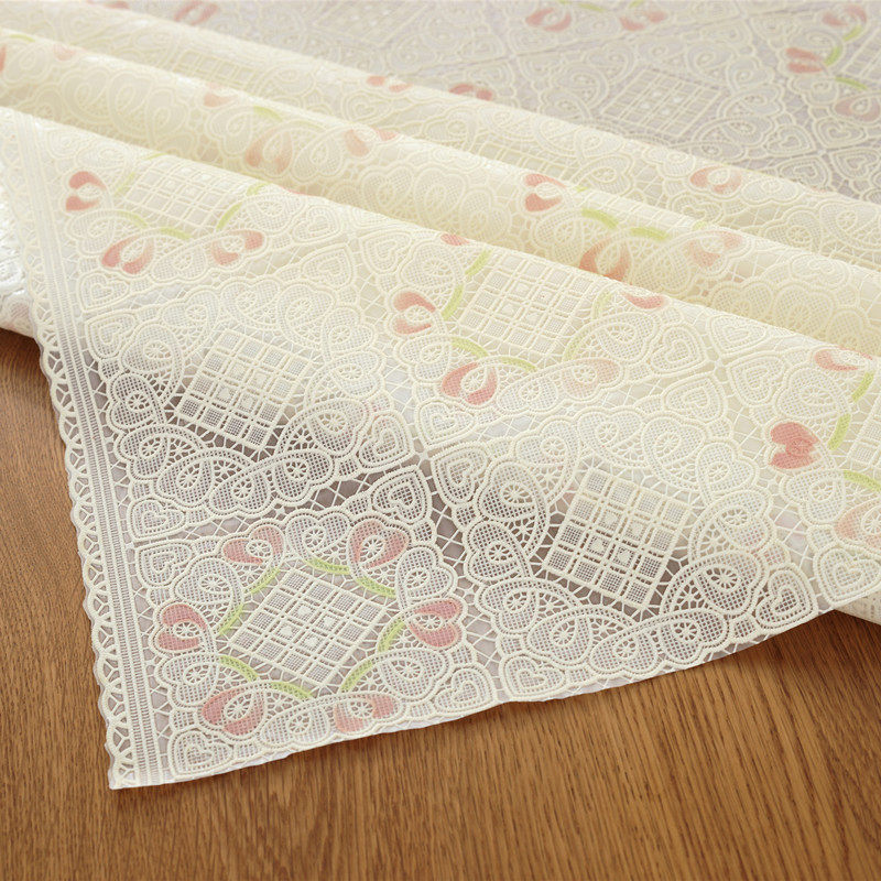 Tablecloth Waterproof and oil-proof leave-in pvc plastic anti-scalding coffee table cloth cover towel ins tablecloth Rectangular table mat