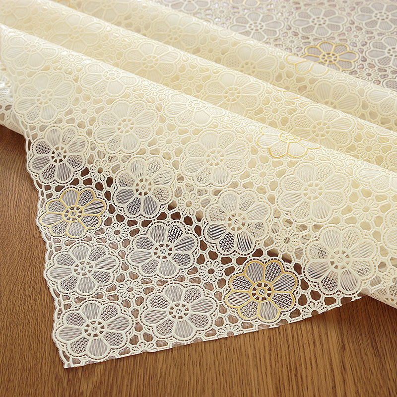 Tablecloth waterproof anti-scalding anti-oil no-wash PVC coffee table ins style modern simple desk light luxury sense tablecloth