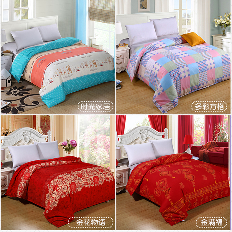 Quilt cover mảnh duy nhất 1.5 1.6 2.0 m meter mùa hè duy nhất 200x230 ký túc xá sinh viên 1.8x2.0 đôi quilt cover