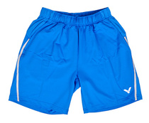 VICTOR victory R-1590F badminton shorts(gorgeous blue pull-up sports car)Su Cup competition model