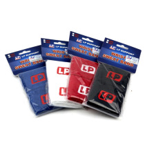 LP662 Cotton Wrist Protector Wrist Towel Sweatband Tennis Sports Wrist Protector 2pcs Red Men Women