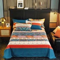 Bed sheet single cotton thickened dormitory student quilt 0 9 1 2 5 1 8m twill cotton bed sheet