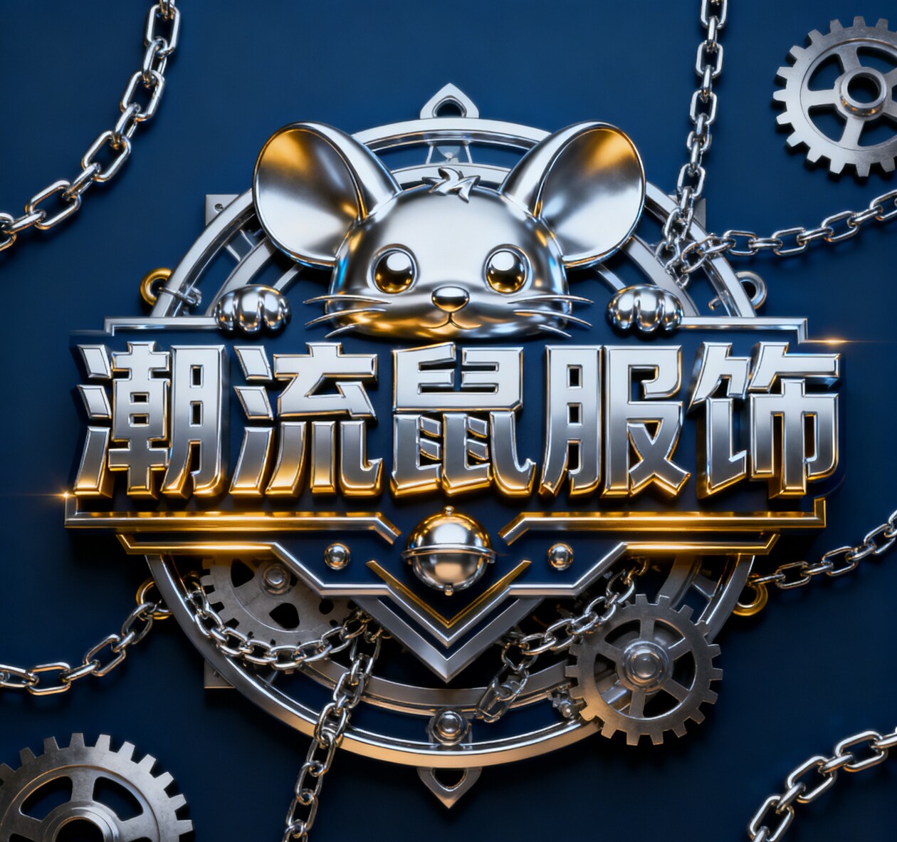 潮流鼠服饰的LOGO
