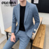 OECDA xuân và mùa hè NEW SUIT Một SUIT MENS MỎNG Suits SLIM MENS NHỎ SUITS YOUTH Casual SUIT KINH DOANH 