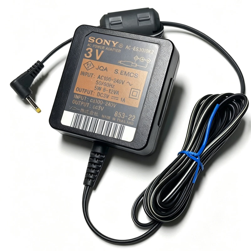 Sony Sony Original 3V Power Supply Cd/Md Charging Adapter Ac-Es3010K2 Sony Sony Original 3V Power Supply Cd/Md Charging Adapter Ac-Es3010K2
