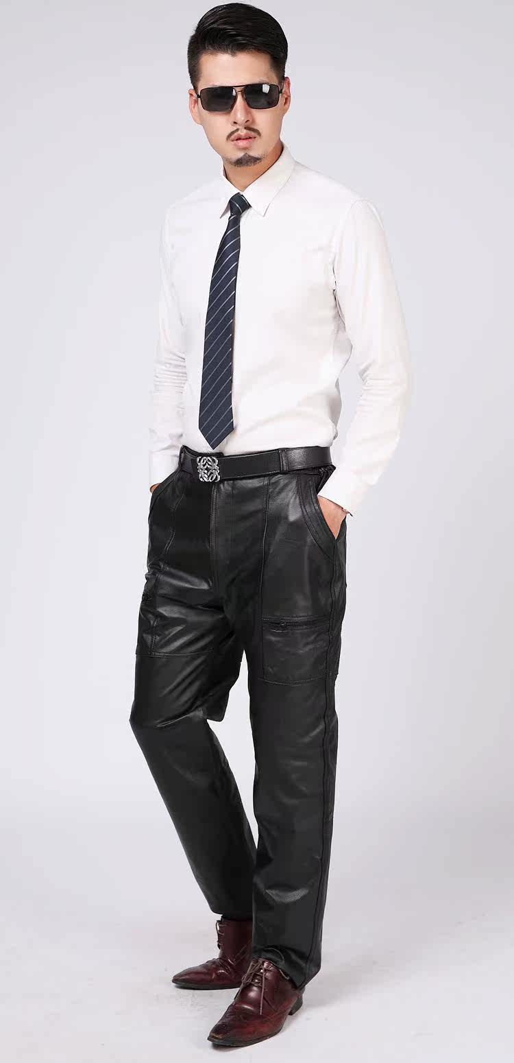 Pantalon cuir homme en vrac pour hiver - Ref 1478926 Image 59