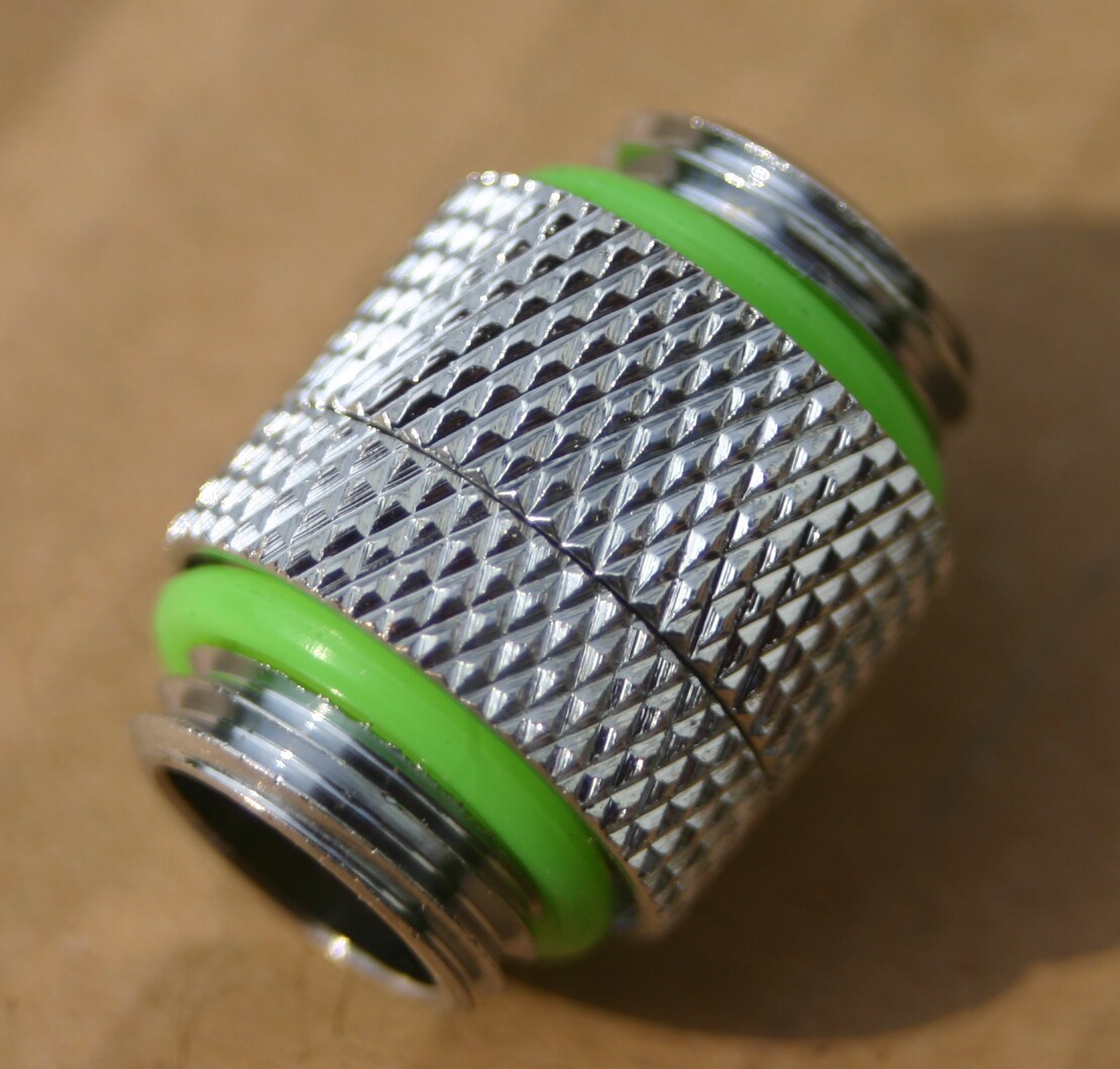 2 minutes threaded water cooled with rotating wire pair brass chrome plated P N:SCR-YBALY