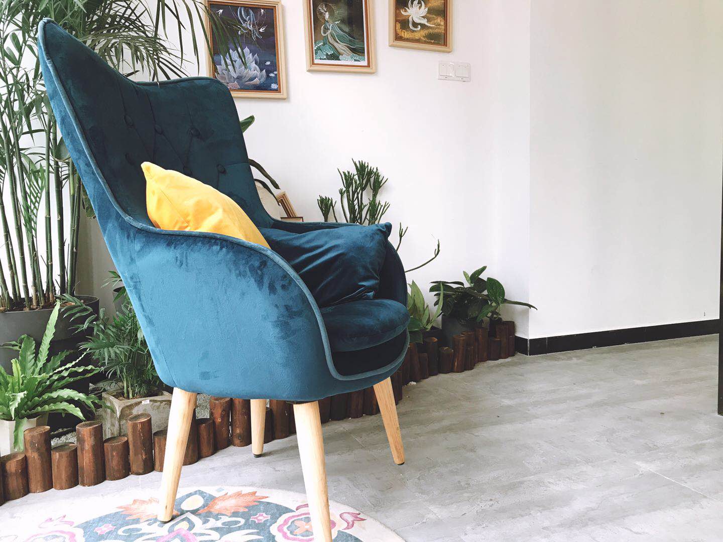 Ghế Bắc Âu đơn sofa ghế thư giãn con phòng ngủ nhỏ ban công sofa lười biếng sofa máy tính ghế - Ghế sô pha ghế sofa kiêm giường ngủ