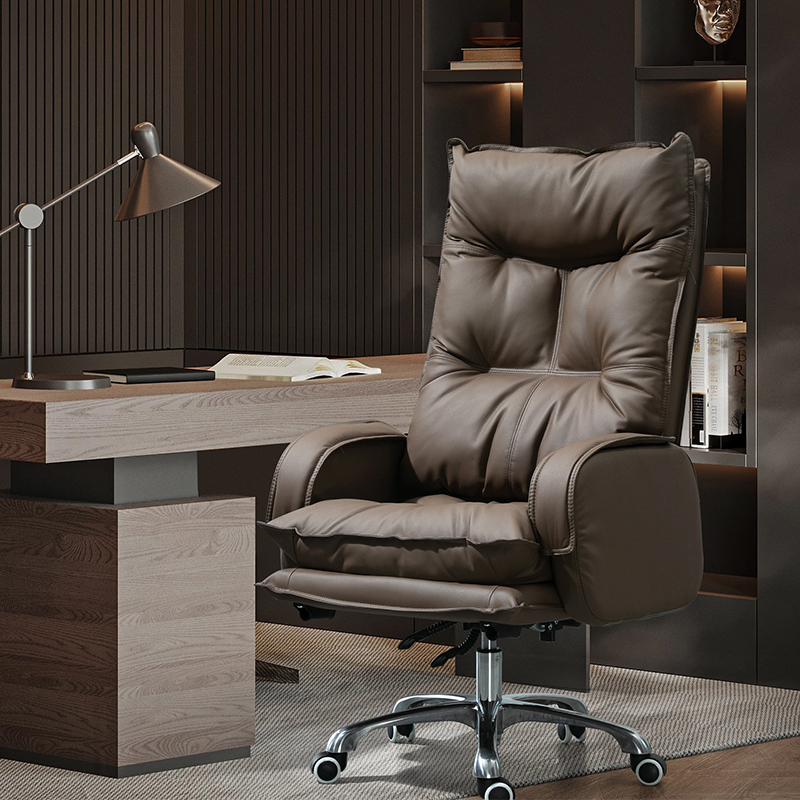 Home Office Chair Comfort Long Sitting Computer Chair Business Owner Chair Backrest Can Lie Sofa Chair Suboffice Chair-Taobao