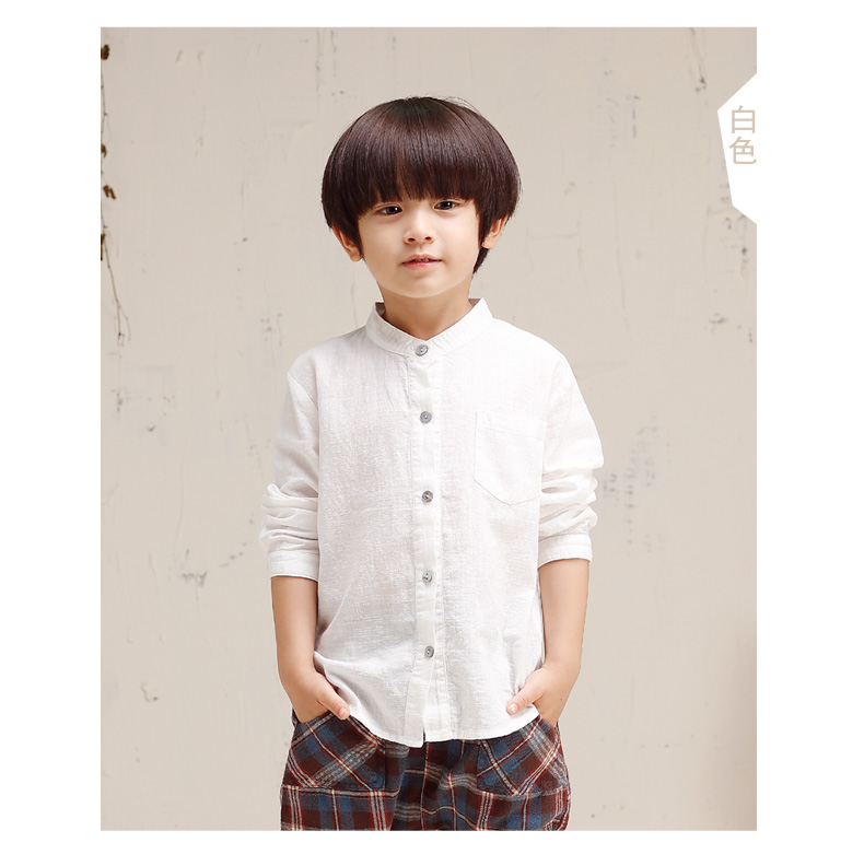 Chemise garcon à manche longue - Ref 2076209 Image 17