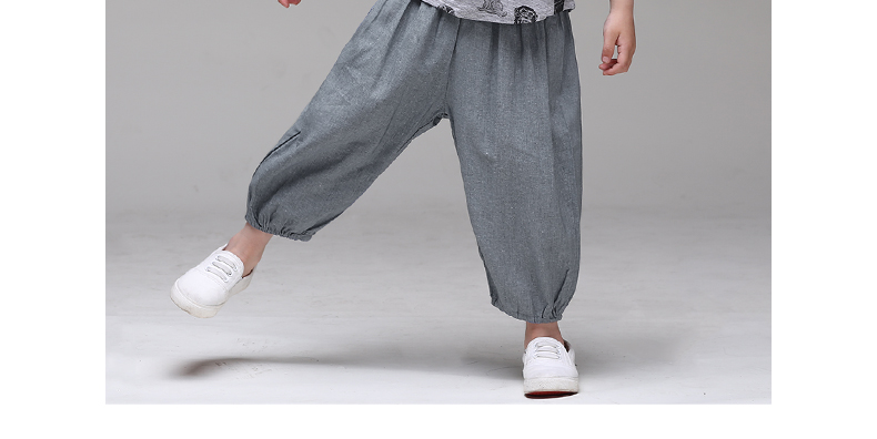 Pantalon garcon en lin - Ref 2054339 Image 38