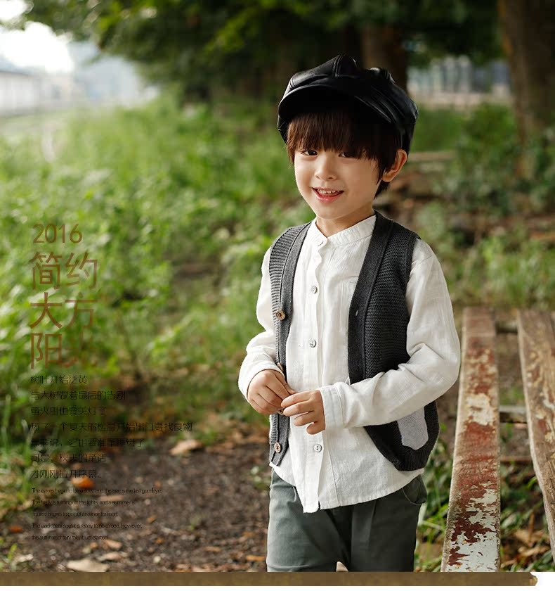 Gilet garcon en Toile de coton - Ref 2066995 Image 24