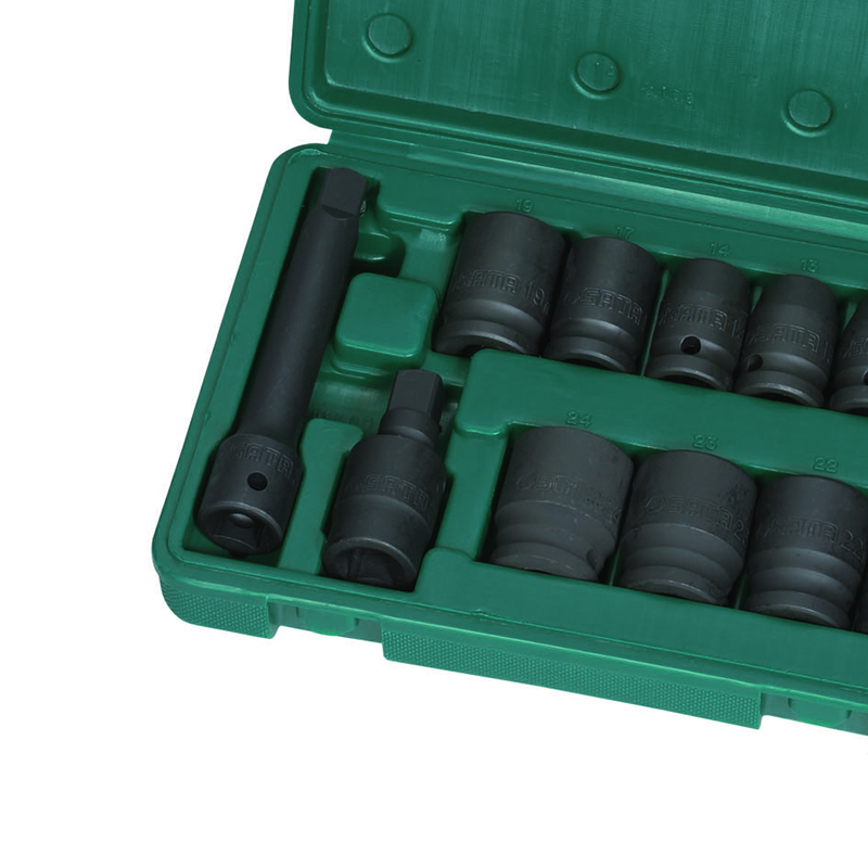 SATA Sida Tools 12 12 12 5MM 5MM Series pneumatic sleeves set 09009