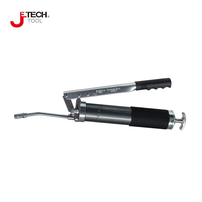 Jieke high-strength hand grease gun high pressure manual double pressure rod heavy-duty 400CC600CC butter gun butter machine