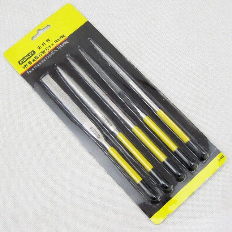Stanley Stanley Tools 5 Piece Diamond Shaping File (5x180mm) 22-326-23