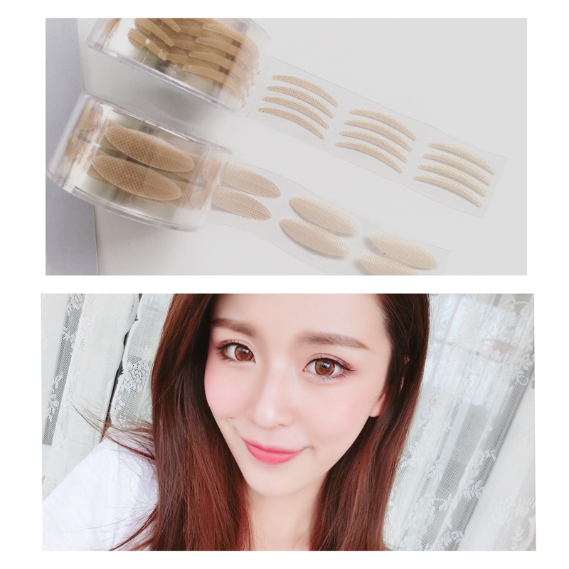 300 times super invisible double eyelid stickers Lace straight men can not see the double eyelid stickers