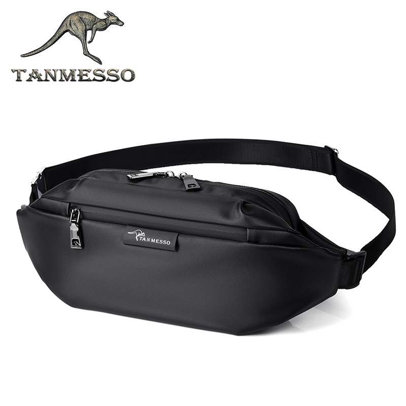 Musco Kangaroo Male Multifunction Purse Fashion Sport Men's Bag Large Capacity Chest Bag Single Shoulder Diagonal Satchel Backpack-Taobao