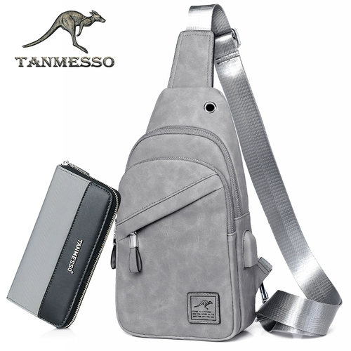 Кенгуру, модная нагрудная сумка, сумка на одно плечо, поясная сумка для отдыха, вместительный и большой рюкзак