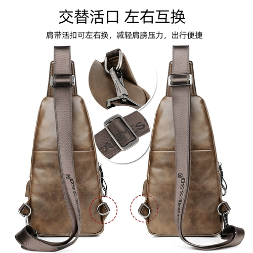 Кенгуру, модная нагрудная сумка, сумка на одно плечо, поясная сумка для отдыха, вместительный и большой рюкзак