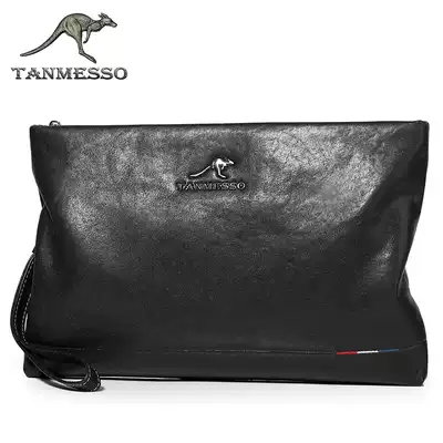 Musco Kangaroo Men's handbag mobile phone Bag Men's bag large capacity envelope bag handbag leather cowhide bag