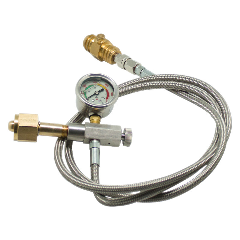 Sodastream soda water machine inflatable tube W21 8 large bottles directly connected to sparkling water machine 1 5m Teflon tube