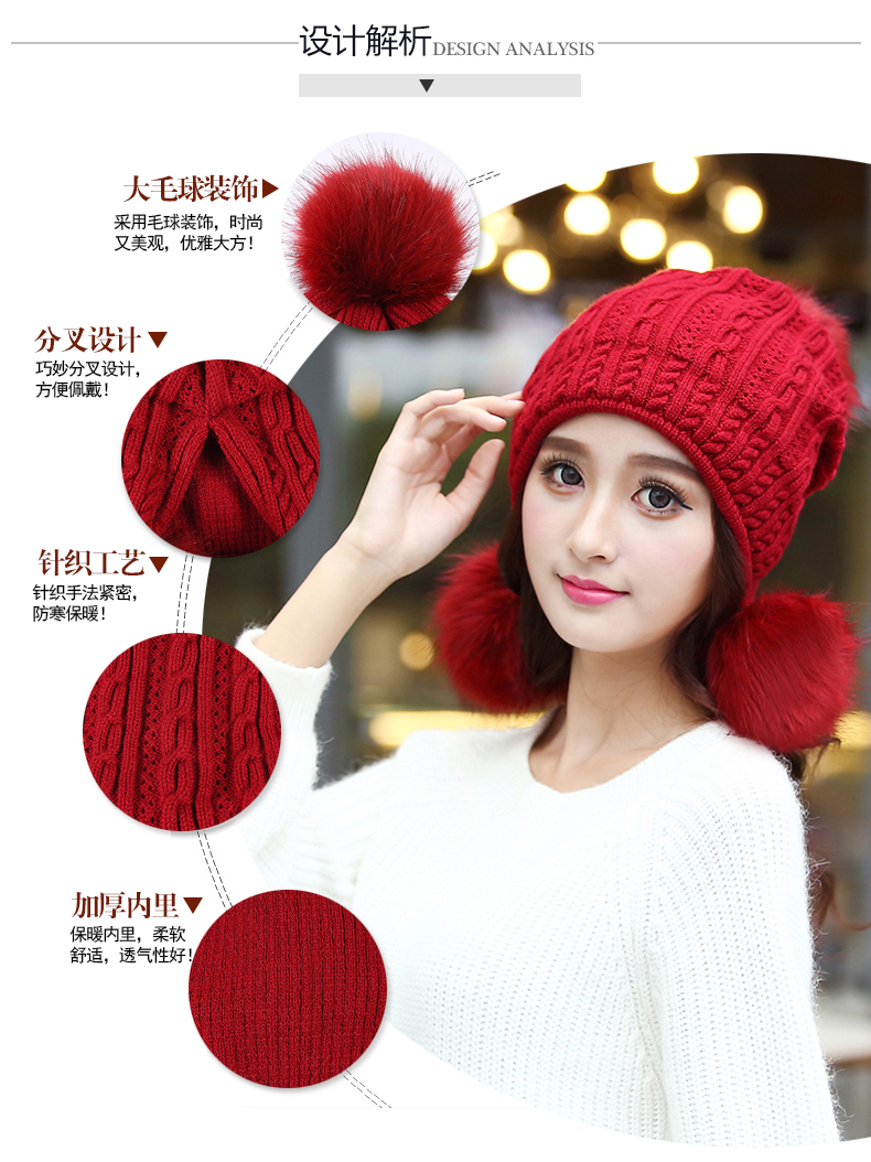 Chapeau pour femme en Acrylique - Ref 3233446 Image 9