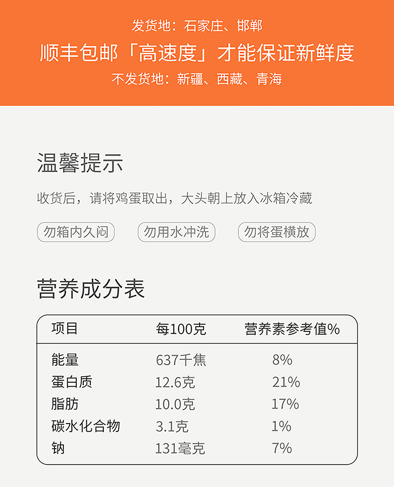 北京奥运会供应商 德青源 谷物饲养新鲜鸡蛋 30枚 图9