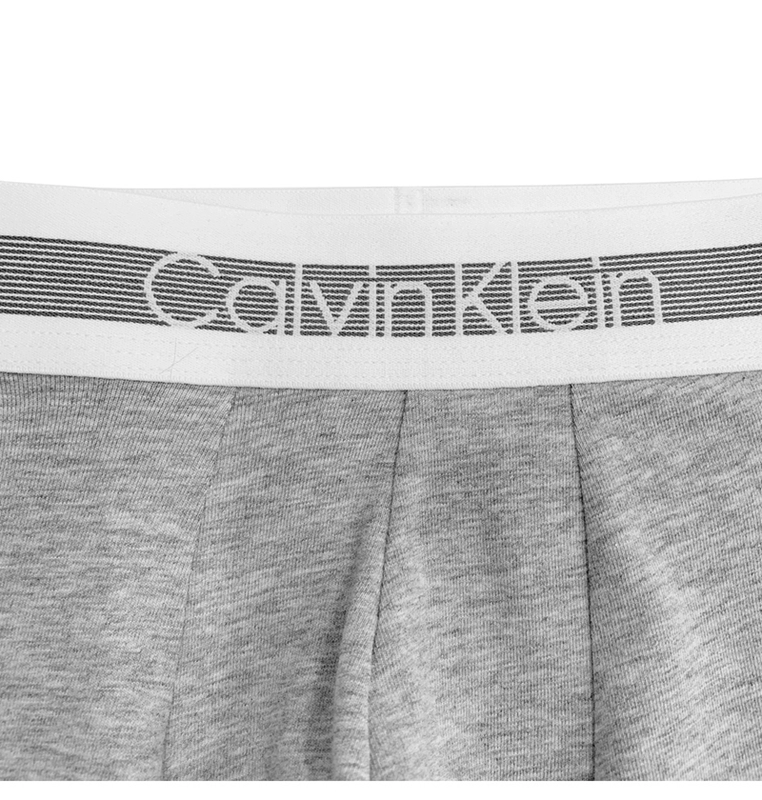 Hoa Kỳ Calvin Klein Kevin Klein ck đồ lót nam boxer bốn góc đồ lót thoải mái chính hãng 3 miếng - Vòng eo thấp