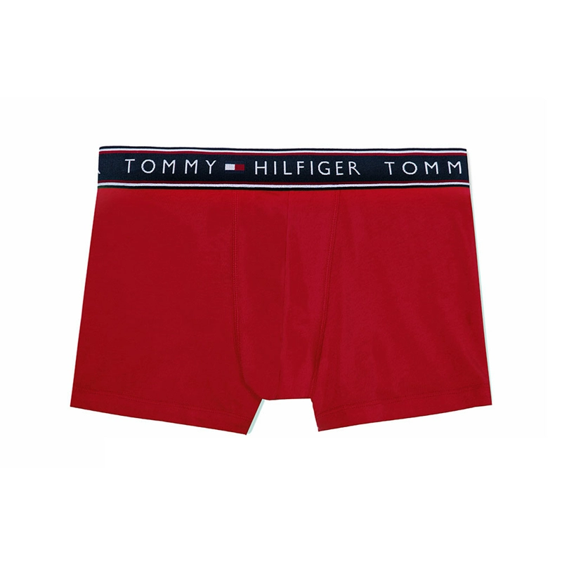 Mỹ TOMMY HILFIGER Quần lót nam của Tommy Quần lót nam Quần đùi nam của quần đùi nam nguyên chất cotton thoáng khí Quần đùi boxer Tide - Nam giới