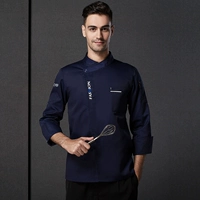 Синий лонгслив