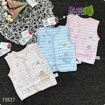 Baby spring and autumn thin vest children baby vest cotton horse clip autumn baby boys and girls baby waistcoat