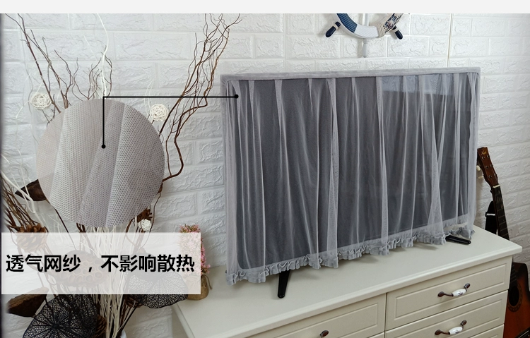 TV LCD 65 55 50 Bụi khởi động treo nắp bảo vệ 49 không mất 32 sẵn 43-inch Continental có thể Aimeng Bu - Bảo vệ bụi