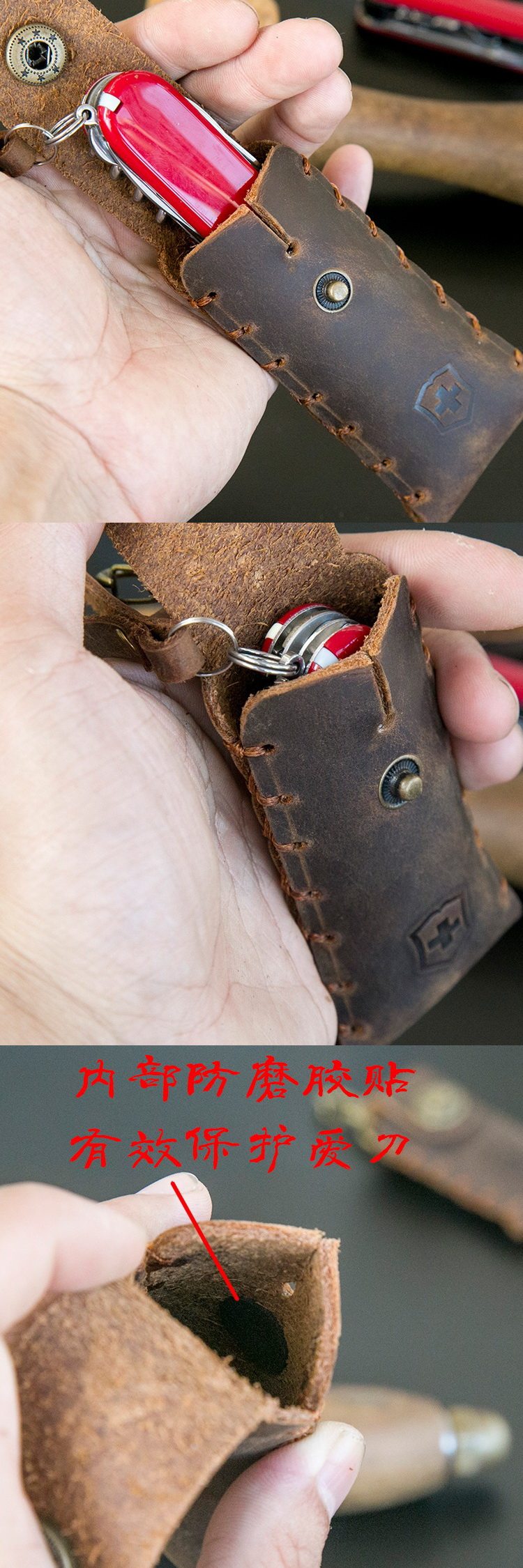 OD ручная работа Переключить 91-мм швейцарский армейский нож-2.jpg