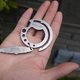 Outdoor Creative Scallop-Shaped Multi-Functional Combination Tool, Inner Corner Bottle Opener, Edc Stainless Steel Tool Pendant