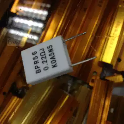 BPR56 Resistor 0 22 ohm KOA5N5 Non-inductive resistor Vertical cement resistor 5w 0 1 0 47R