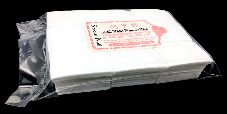 Nail Special Hard Unloading Khăn Dày Hard Hard Nail Cotton Không nở Không dệt Công cụ làm sạch Tấm bông - Công cụ Nail kìm bấm móng chân