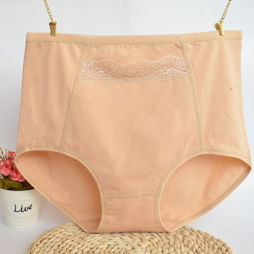Túi nữ với đồ lót và phân bón XL thắt lưng cotton cao thoáng khí Túi chống trộm ấm cung thắt lưng quần lót bầu