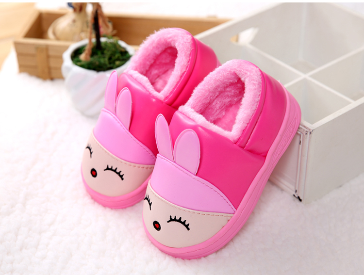 Chaussons enfants en Cuir spatial pour hiver - Ref 1010175 Image 21