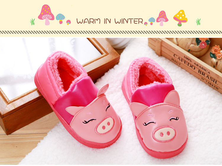 Chaussons enfants en Cuir spatial pour hiver - Ref 1011240 Image 22