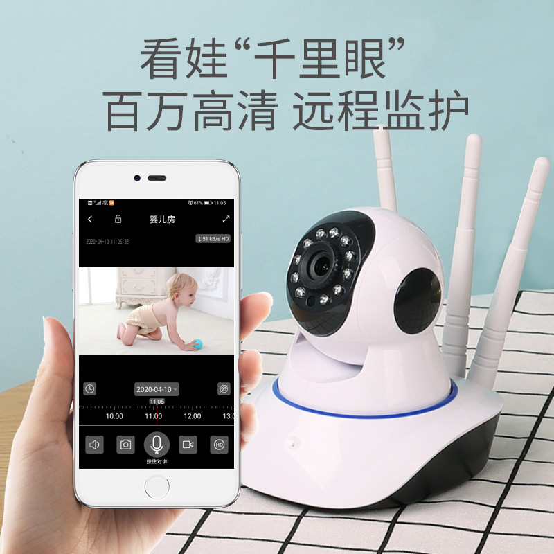 Baby monitor baby elderly monitoring nurse child crying alarm camera home crying alert