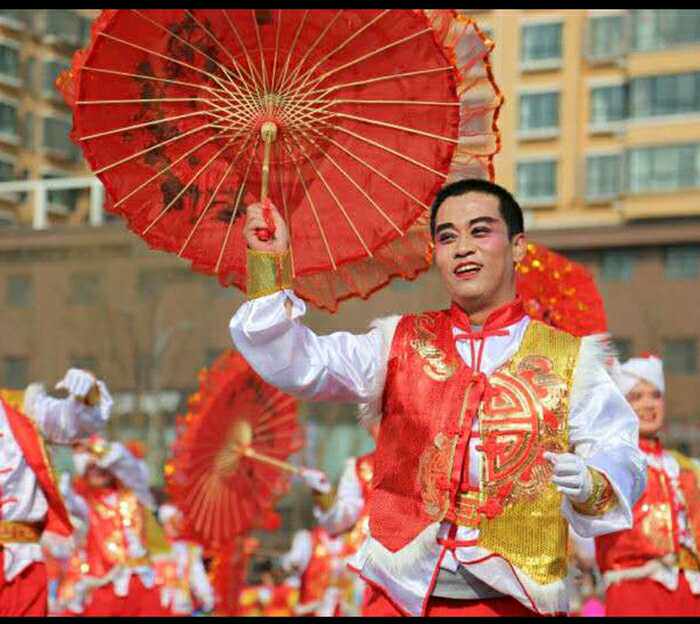 Pearl Umbrella Opening Ceremony of the Games of Pearl Umbrella Games in Shaanxi Beijing