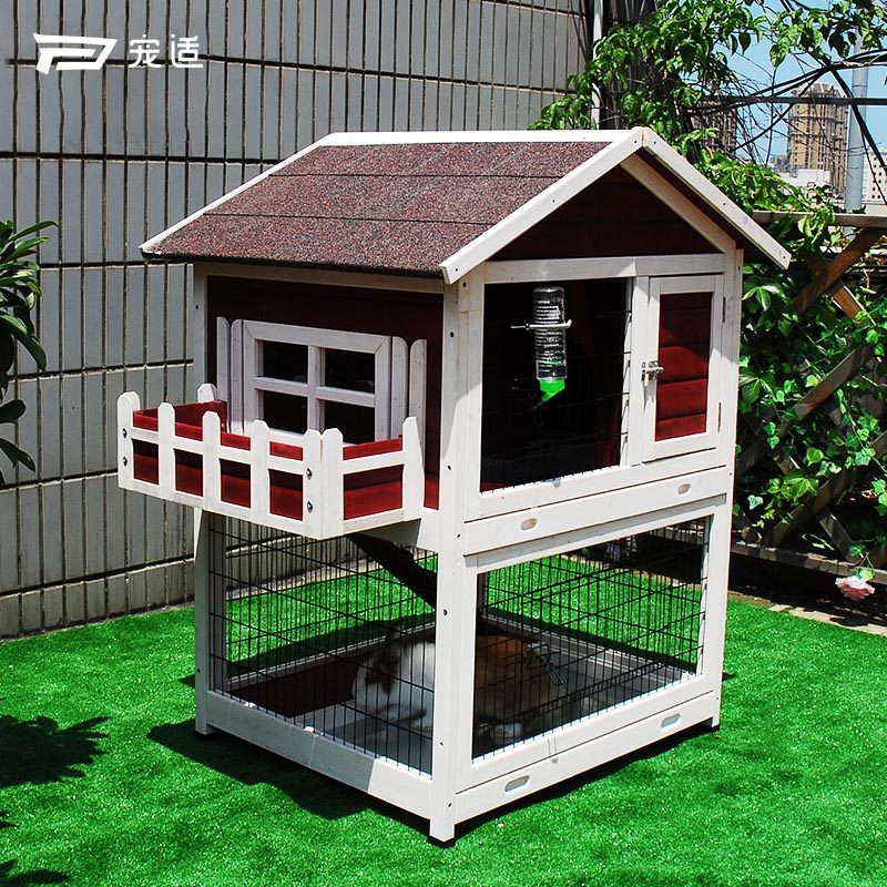 Petsfit Pet Rainproof Rabbit Nest Rabbit Cage Wooden King Size Chicken petsfit-pet-rainproof-rabbit-nest-rabbit-cage-wooden-king-size-chicken