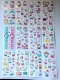 Стиль KT Cat Tattoo Stickers 12 больших кусочков