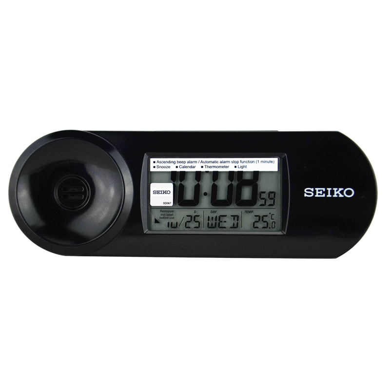 Japan Seiko SEIKO Popularity Hot Pins Fashion Versatile electronic Night Lights headboard Small alarm clock QHL067